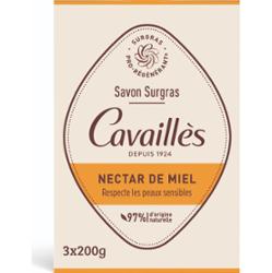 Cavalles Mydło Surgras - Nektar Miodowy 3x200g