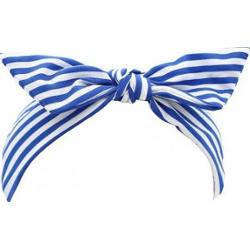 Ib Fashion Hair Opaska na głowę w niebieskie paski