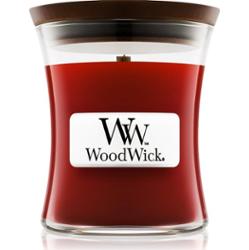 Woodwick Świeca zapachowa Cinnamon Chai z drewnianym knotem z drewnianym knotem 85g