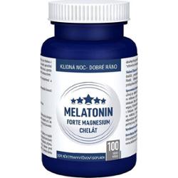 Clinical Melatonina Forte Magnez chelatowany 100 tabletek