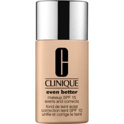 Clinique, Even Better, Paraben Free, Nawilżający, Podkład w płynie, WN76, Prażona pszenica, SPF 15, 30 ml