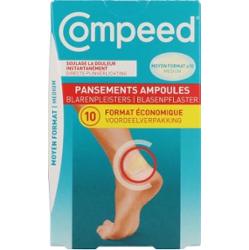 Compeed Plastry na pęcherze, średnia pięta, 10 plastrów