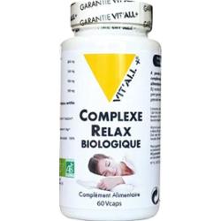 Vit'All+ Organiczny kompleks relaksacyjny 60 kapsułek