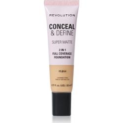 Makeup Revolution Podkład matujący Conceal & Define Color F7.2NW 23 ml