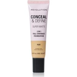 Makeup Revolution Podkład matujący Conceal & Define Color F9.2N 23 ml