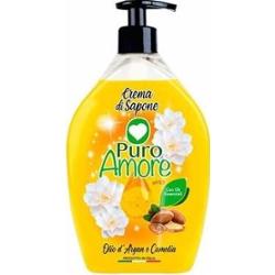 Puro Amore Kremowe mydło z olejem arganowym i kamelią 750 ml