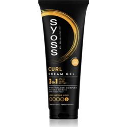 Syoss Control krem do stylizacji włosów kręconych i falowanych o żelowej konsystencji 250 ml