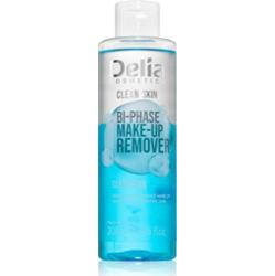 Delia Cosmetics Clean Skin dwufazowy płyn do demakijażu do twarzy i okolic oczu 200 ml