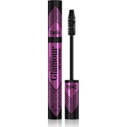 Delia Cosmetics Glamour Tusz do rzęs zwiększający objętość i wydłużający do wrażliwych oczu kolor czarny 11 ml