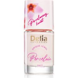 Delia Cosmetics Lakier do paznokci porcelanowy 2 w 1 kolor 04 Beżowy 11 ml