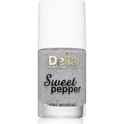 Delia Cosmetics Sweet Pepper Black Particles lakier do paznokci odcień 01 Cloudy 11 ml