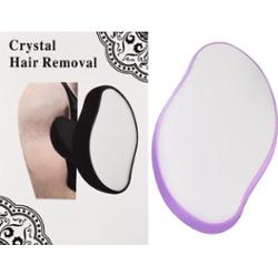 DeniCarte - Crystal Body Exfoliating Hair Remover, Różne kolory Fioletowy