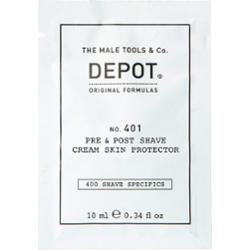 Depot 400 Specyfikacje golenia nr 401 Krem łagodzący przed i po goleniu 10 ml