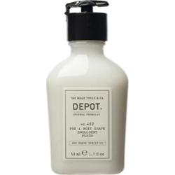 Depot, Shave Specifics No. 402, Olejki eteryczne, Płyn łagodzący, Przed i po goleniu, 50 ml
