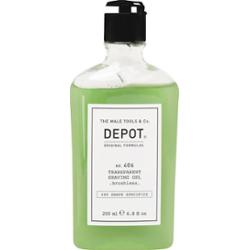 Depot NO. 406 Transparent Shaving Gel - transparentny żel do golenia, 200ml