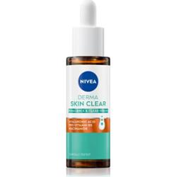 NIVEA Derma Skóra Clear regenerujące serum do twarzy dla cery problemowej 30 ml
