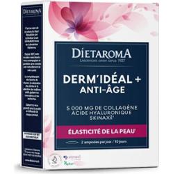 Dietaroma Derm'Ideal + Przeciwstarzeniowa elastyczność skóry 20 ampułek