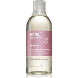 tołpa. rosacal. wzmacniający płyn miceralny do mycia twarzy i oczu,  400 ml