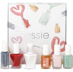 Zestaw odkrywczy Essie: : Wegański lakier do paznokci z połyskiem 99 Mint Candy Apple 13,5 ml + Lakier do paznokci Espresso Air Dry 13,5 ml + Lakier ż
