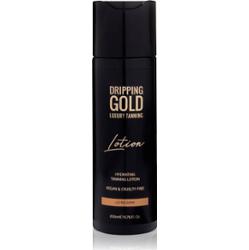 Dripping Gold Luksusowe nawilżające mleczko samoopalające do opalania zapewniające intensywną opaleniznę Ultra Ciemny 200ml