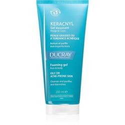 Ducray Keracnyl Foaming gel pieniący się żel myjący do skóry tłustej ze skłonnością do trądziku 200 ml