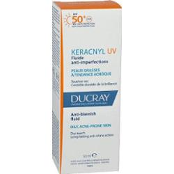 Ducray Keracnyl UV Przeciw Niedoskonałościom Fluid SPF50+ 50ml