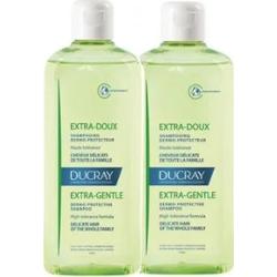 Ducray Szampon Dermo-ochronny Extra Delicate do częstego stosowania 2x400ml