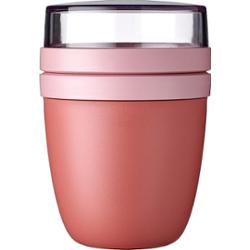 Mepal Lunchbox Ellipse w kolorze Vivid Mauve, 500 + 200 ml 500 ml