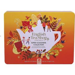 English tea shop Zestaw upominkowy Super Goodness Orange Organic w una Puszka z 36 workami