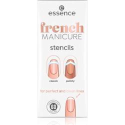 Szablony do manicure francuskiego Essence 60 sztuk 01 Walk The Line