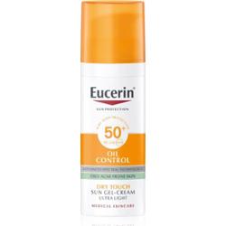 Eucerin Słoneczny Oil Control Ochronny Krem-Żel Do Twarzy Spf 50+ 50 Ml
