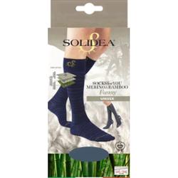 Solidea Skarpetki For You Merino Bamboo Funny Podkolanówki 18 24mmHg Oliwkowe 4XL