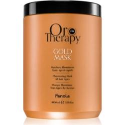 Fanola Oro Therapy Gold Mask maska do włosów z 24-karatowym złotem 1000 ml