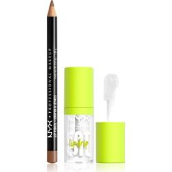 NYX Professional Makeup Fat Oil Lip Drip zestaw do ust 2 szt.
