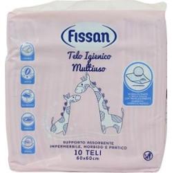 Fissan Fissan Ręcznik higieniczny dla niemowląt wielofunkcyjny 10 sztuk 60X60