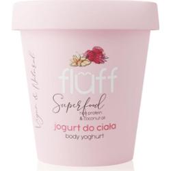 Fluff Jogurt Malinowo-Migdałowy do Ciała Białka Ryżowe i Olej Kokosowy 180 Ml