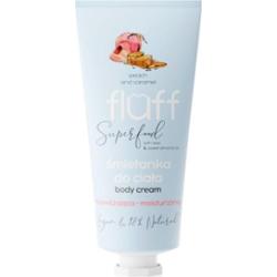 Fluff Superfood Brzoskwinia i Karmel Nawilżający Krem Do Ciała Aloes i Olejek ze Słodkich Migdałów 150 ml