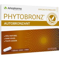 Arkopharma Phytobronz Samoopalacz Opalanie Naturale Witaminy A i E 30 kapsułek