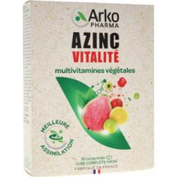 Arkopharma Azinc Multiwitaminy Rośliny Witalność 30 Tabletek