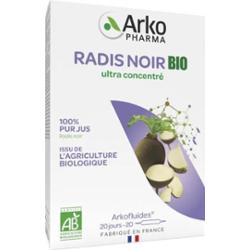 Arkopharma Arkofluidi Czarna Radish Bio 20 Ampułek