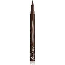 NYX Profesjonalny makijaż Epic Ink Liner wodoodporny precyzyjny eyeliner w kolorze Dark Chocolate 1 ml