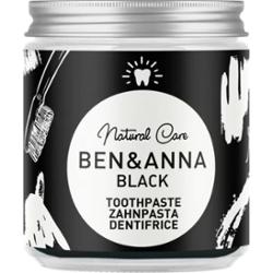 BEN&ANNA Natural Toothpaste Black pasta do zębów w szklanym słoiczku z aktywnym węglem 100 ml