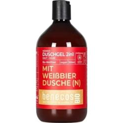 Benecos benecosBIO żel pod prysznic 2w1 dla mężczyzn z organicznym piwem 500 ml