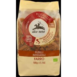 Alce nero spa Organiczne Pełnoziarniste Fusilli Orkiszowe Alce Nero 500g