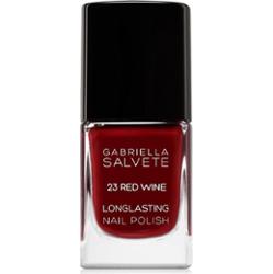 Gabriella Salvete Longlasting Enamel długotrwały lakier do paznokci z wysokim połyskiem odcień 23 Red Wine 11 ml