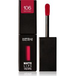 Gabriella Salvete Matte Lips długotrwała szminka w płynie z matowym wykończeniem odcień 106 Red Moon 4,5 ml