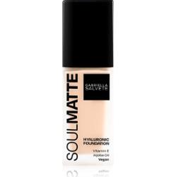 Gabriella Salvete SoulMatte Hyaluronic Foundation trwały podkład z matowym wykończeniem odcień 02W Ivory Warm 30 ml