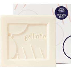 Gallinee Microbiome Skincare Bezzapachowy kojący stały środek czyszczący do twarzy i ciała 100 g