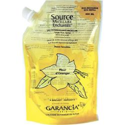 Garancia Enchanted Micellar Source Płyn micelarny do demakijażu Skóra wrażliwa na wodę Kwiat Pomarańczy eco WKŁAD 400ML