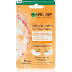 Garnier Textil Masks Hydra Bomb maseczka do okolic oczu z kwasem hialuronowym 6 g